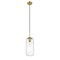 Z-Lite Monty 1 Light Pendant, Heritage Brass And Seedy 738P17-HBR - alternate 5